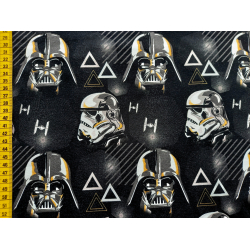 Jerseystoff "Star Wars schwarz"