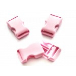 Steckverschluss "Schnalle rosa 25mm"